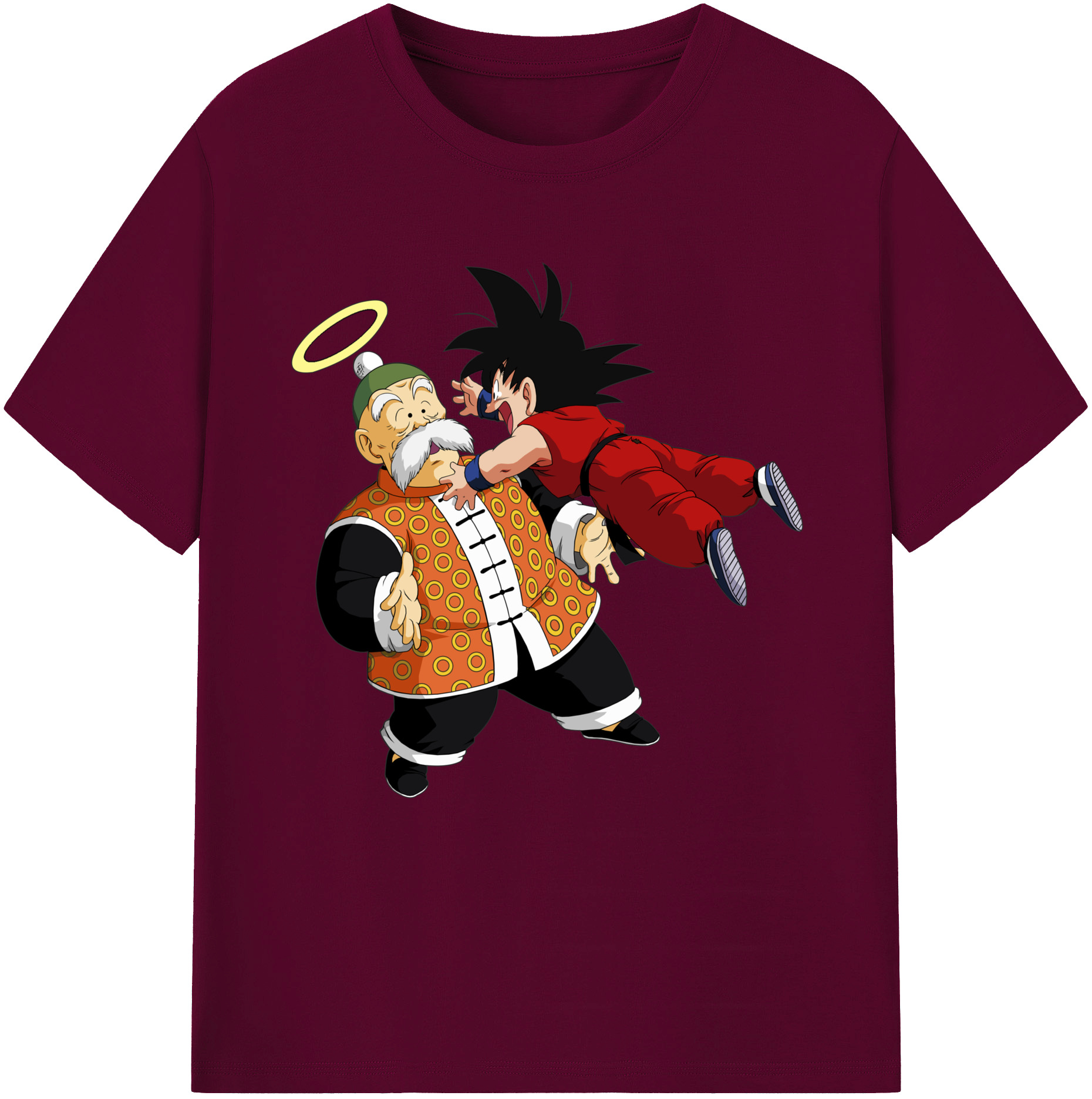 （画像用） ドラゴンボール 孫悟空（そん ごくう）Son Goku カカロット DRAGON BALL Kakarotto レディースカジュアルプリントTシャツ（綿100％）